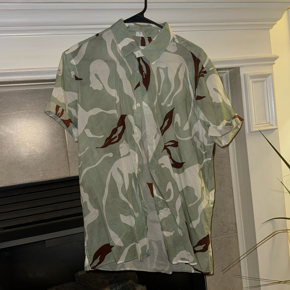 Floral Button Up